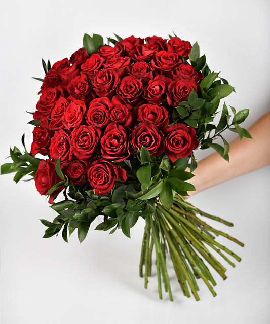 Buquê Paixão Eterna com 36 Rosas Colombianas