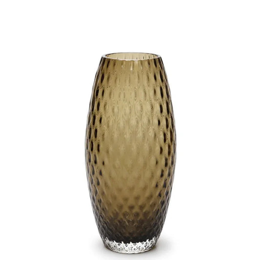 Oliva Baloton G Ca´d'Oro Murano Crystals Vase 27cm