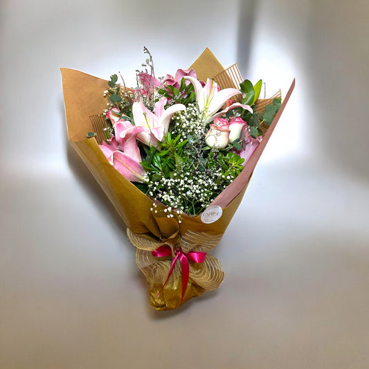 Bouquet of Lily and Rose