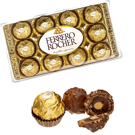CHOCOLATE FERRERO ROCHER COM 12UND