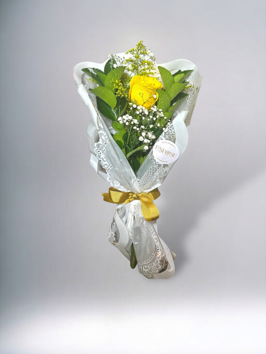 Rose Bouquet with One Flower