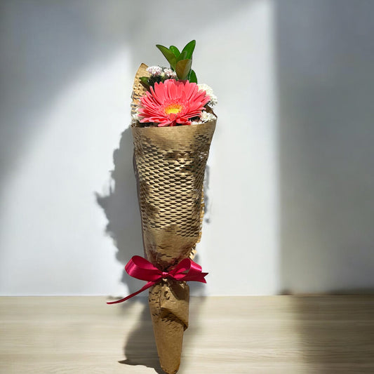Buquê de Gérbera Rosa - Delicadeza em Cada Pétala da ENROSE