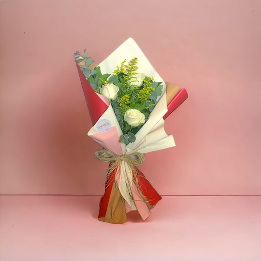 Buquês de Rosas colombianas Branca