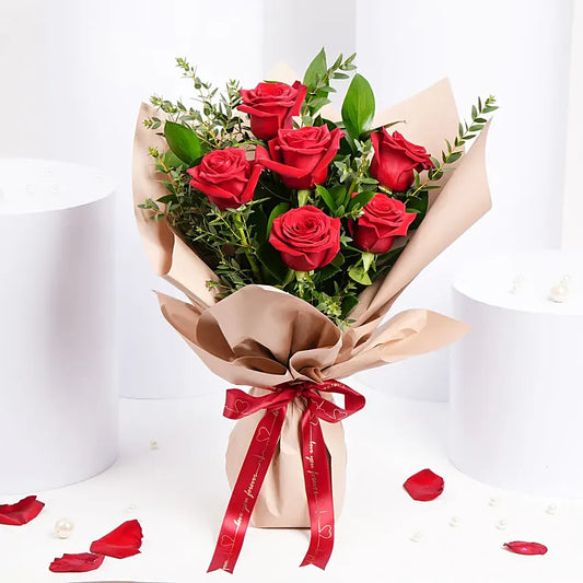 BOUQUET OF NATURAL COLOMBIAN ROSES