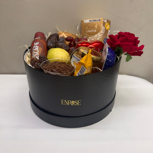 Cesta de Café da Manhã Black Elegance ENROSE