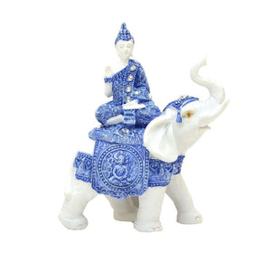 Buddha on the Blue Elephant