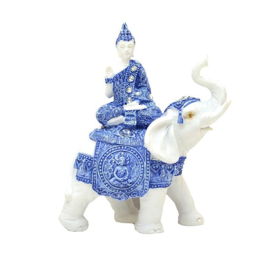 Buddha on the Blue Elephant