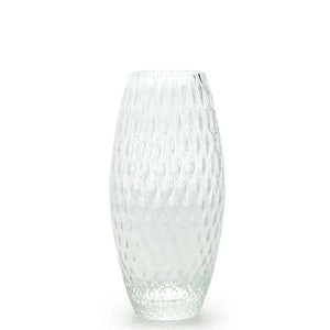 Olive Baloton Vase P Ca´d'Oro Murano Crystals 22 cm