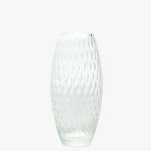 Oliva Baloton G Ca´d'Oro Murano Crystals Vase 27cm