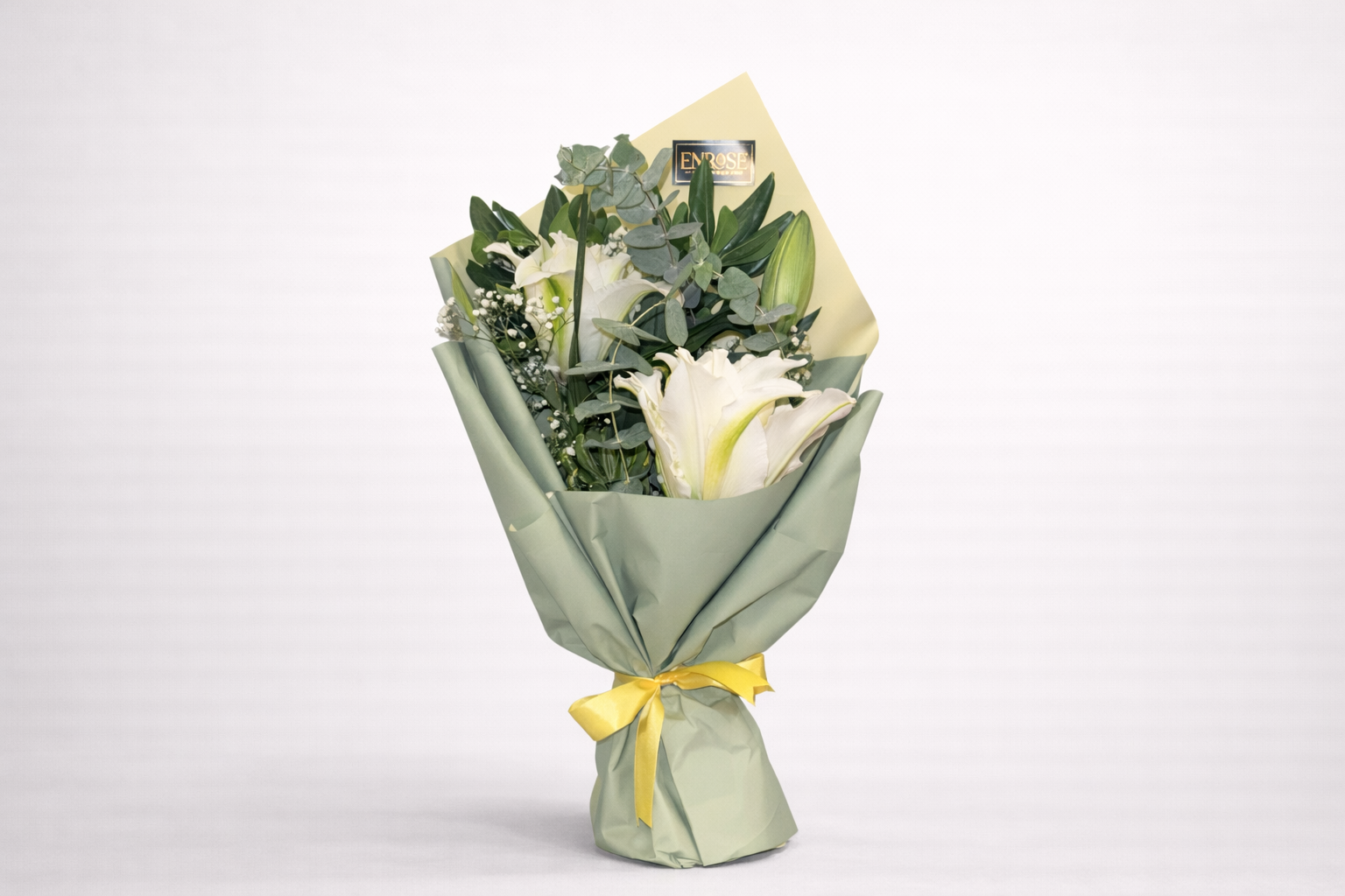 Bouquet of White Lilies - Elegance and Sophistication