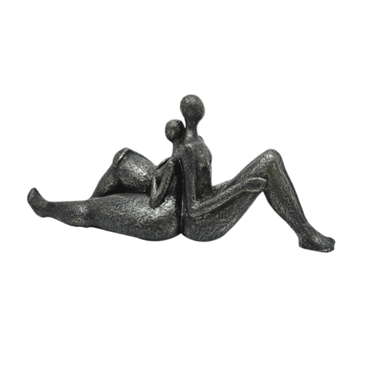 Graffiti Seated Couple