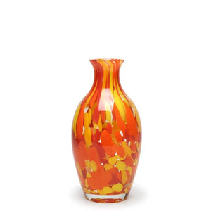 Vaso Multicolor Ca´d'Oro Cristais Murano 18cm
