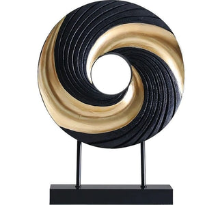 CIRCLE FIGURINE 35 CM RESIN