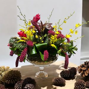 Natural Christmas Centerpiece