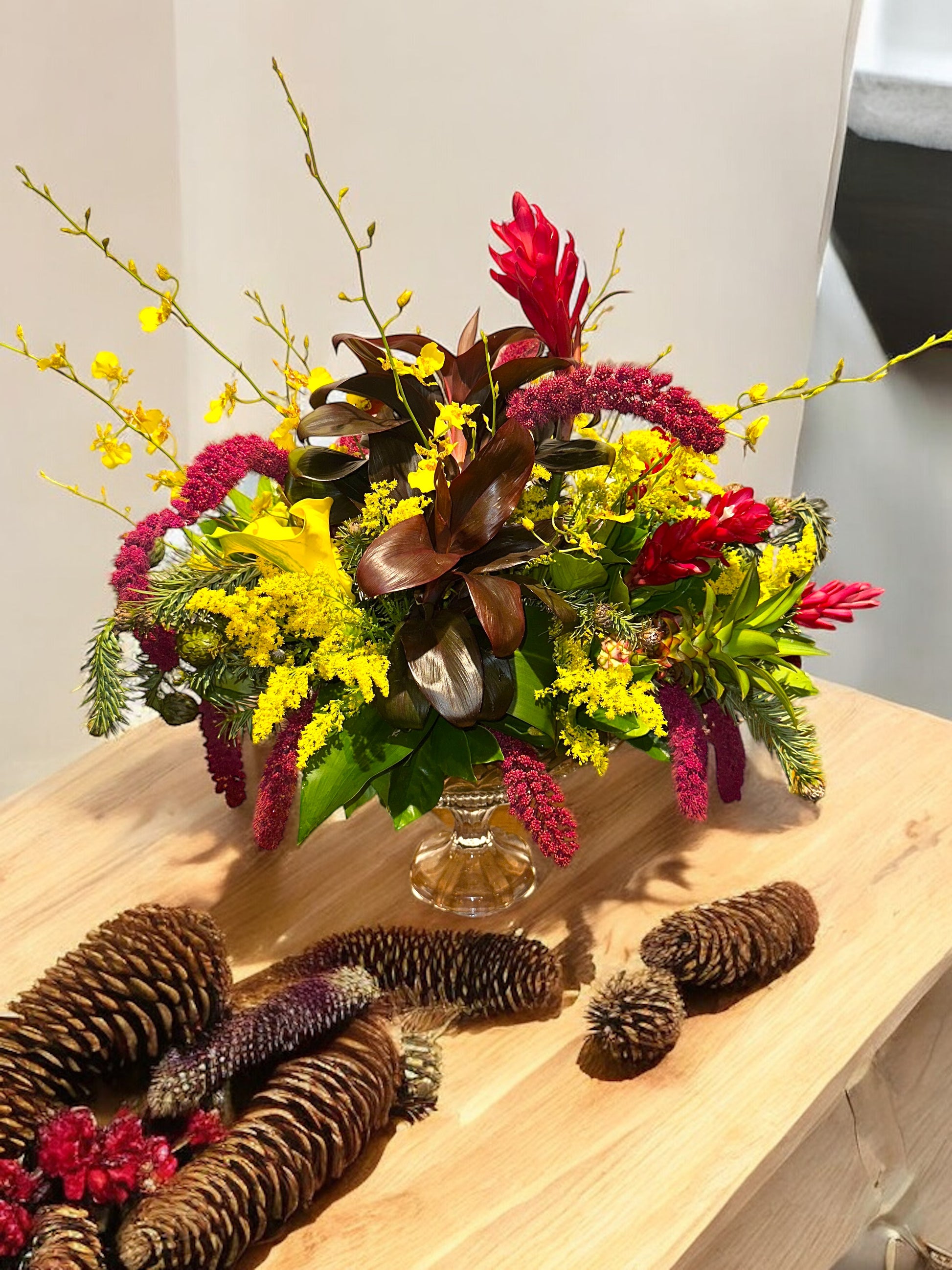 Natural Christmas Centerpiece
