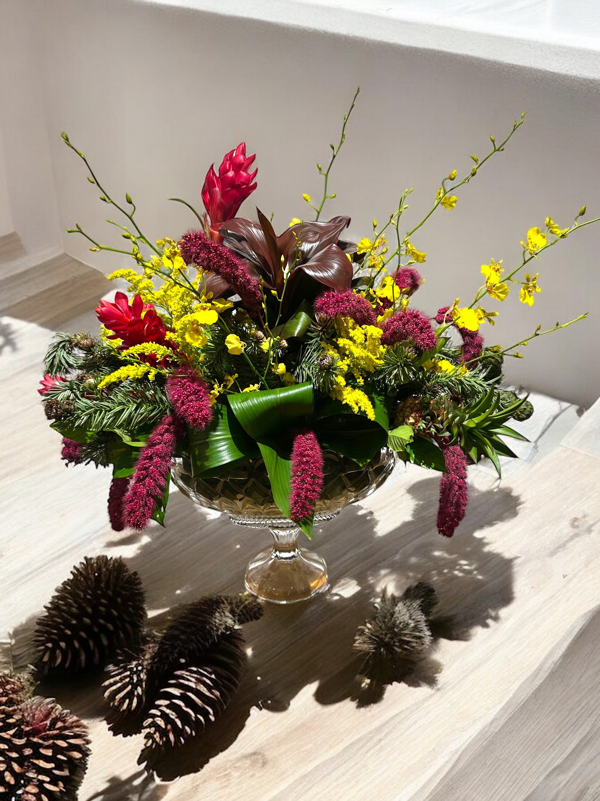 Natural Christmas Centerpiece