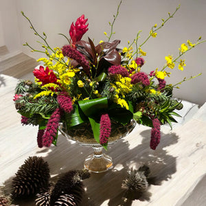 Natural Christmas Centerpiece