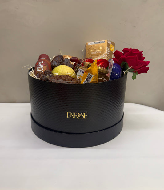 Cesta de Café da Manhã Black Elegance ENROSE