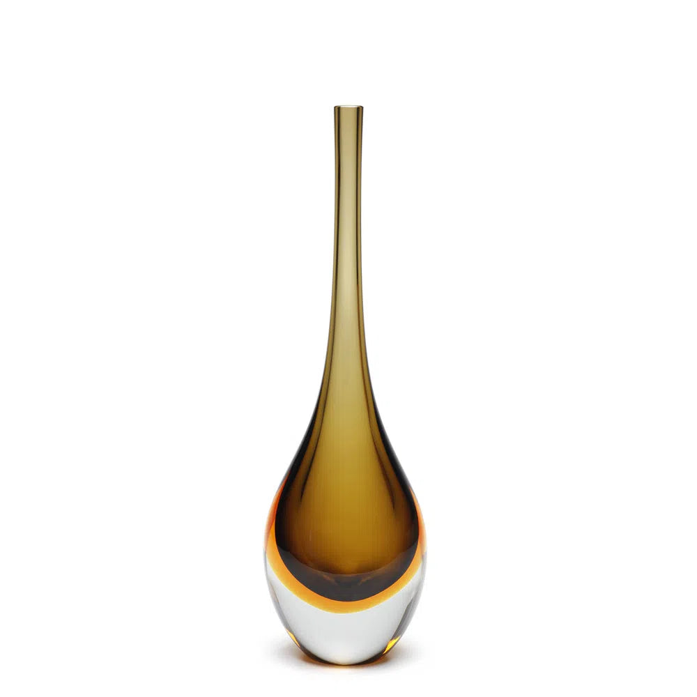 Gota mini bicolor Alta 30cm Cristal Murano Cadoro
