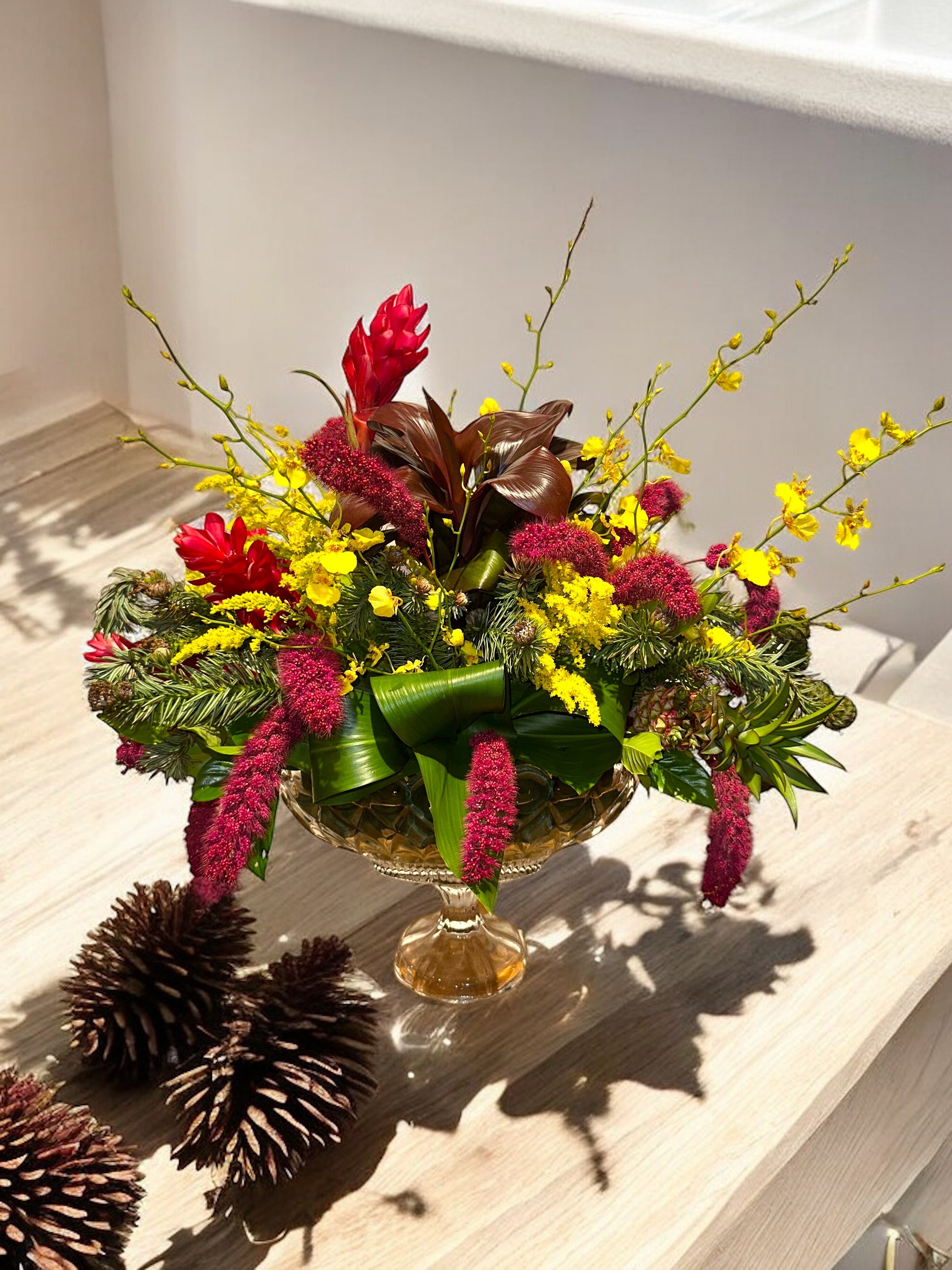 Natural Christmas Centerpiece