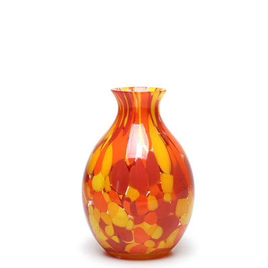 Vaso Multicolor Ca´d'Oro Cristais Murano 15cm