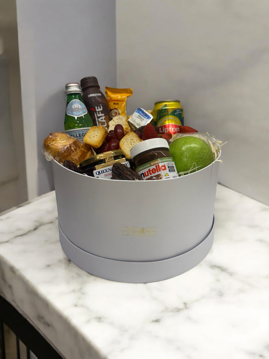 Cesta Café & Frutas Premium