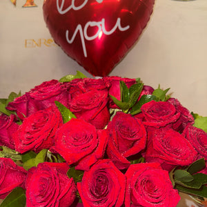 Paixão em Rosas – 40 Rosas Vermelhas