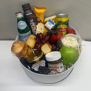 Cesta Café & Frutas Premium