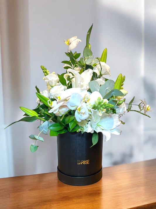 Luxurious Orchid and Lilies Arrangement by ENROSE