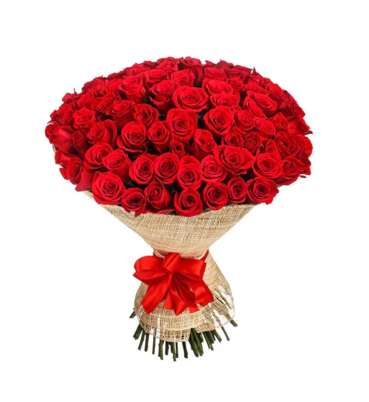 Buquê de 50 Rosas Vermelhas