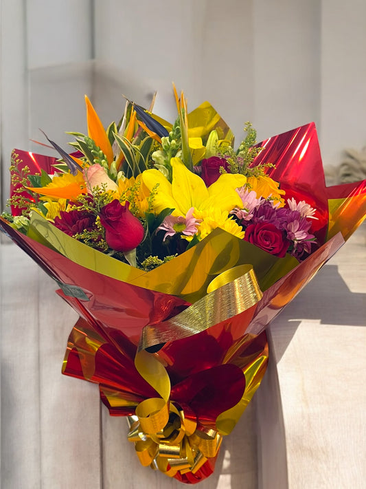 Vibrant Tropical Flower Bouquet – Enrose