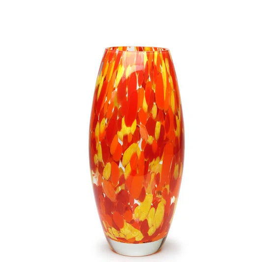 Vaso Olivia Multicolor P Ca´d'Oro Cristais Murano 22cm