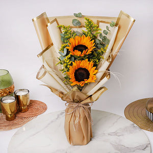 Special Bouquet of Sunflowers