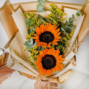 Special Bouquet of Sunflowers