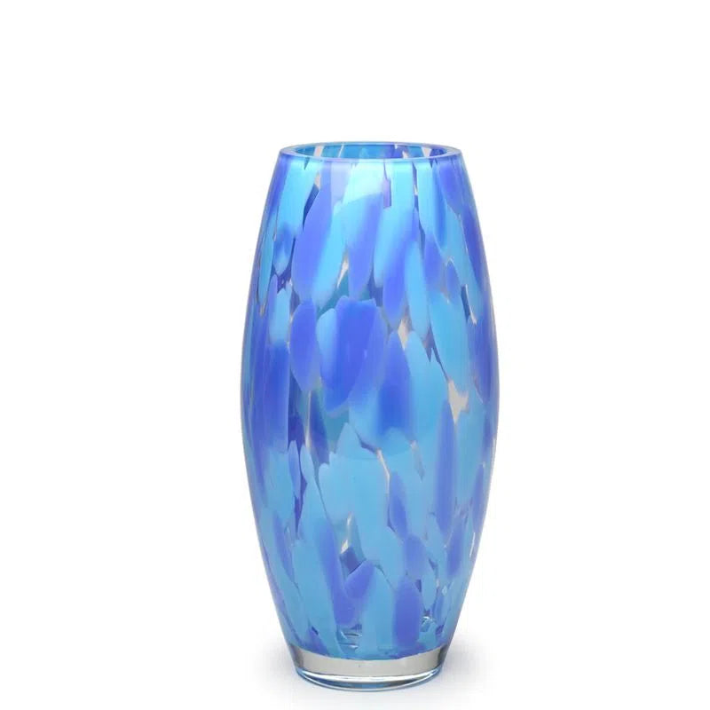 Vaso Olivia Multicolor G Ca´d'Oro Cristais Murano27cm