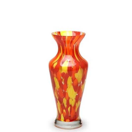 Vaso Multicolot Ca´d'Oro Cristais Murano 20cm