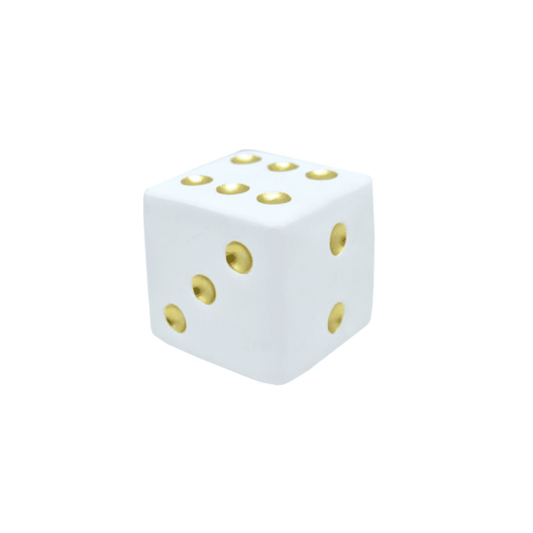 Large White Dice