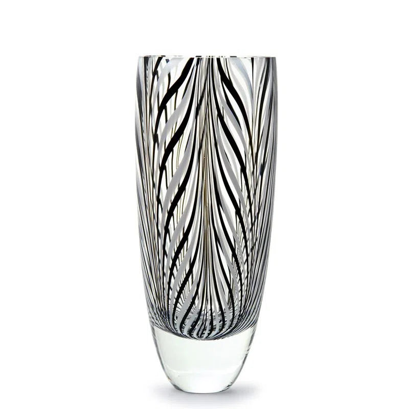 Tall Phoenician Vase 55 MS Ca'd'Oro Murano Crystals 34cm