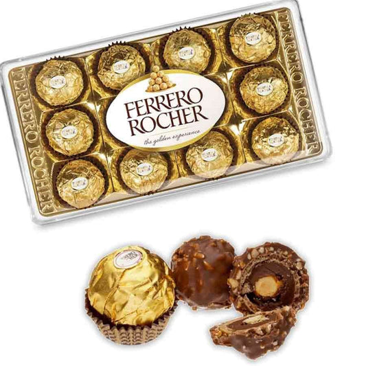 CHOCOLATE FERRERO ROCHER COM 12UND